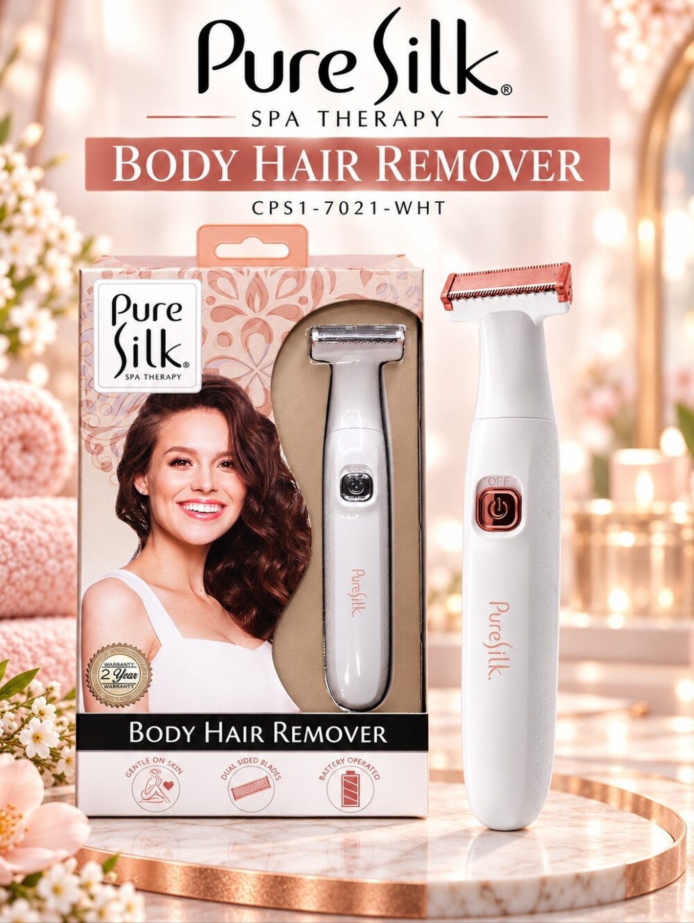 Pure Silk Body Hair Remover